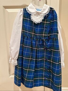 Nova Scotia Tartan Pinafore